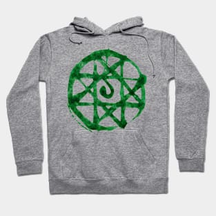 Alphonse seal green Hoodie